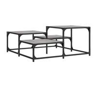 Berkfield Home Coffee Table Grey Sonoma 87.5x87.5x40 cm Engineered Wood Berkfield Home Grey 87.5x87.5x40 cm