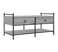 Berkfield Home Coffee Table Grey Sonoma 99x50x50 cm Engineered Wood | Size: 99 x 50 x 50 cm Berkfield Home Grey 99 x 50 x 50 cm