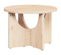 Berkfield Home Coffee Table Natural 50 x 50 x 35 cm Solid pine wood in Light Tan Berkfield Home Light Tan 50 x 50 x 35 cm