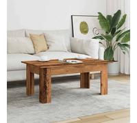 Berkfield Home Coffee Table Old Wood 100x60x42 cm Engineered Wood in Brown | Size: 100 x 60 x 42 cm Berkfield Home Brown 100 x 60 x 42 cm