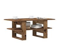 Berkfield Home Coffee Table Old Wood 102x55x42 cm Engineered Wood in Brown | Size: 102 x 55 x 42 cm Berkfield Home Brown 102 x 55 x 42 cm