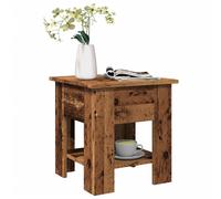 Berkfield Home Coffee Table Old Wood 40x40x42 cm Engineered Wood in Brown | Size: 40 x 40 x 42 cm Berkfield Home Brown 40 x 40 x 42 cm