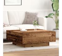 Berkfield Home Coffee Table - Old Wood - 80x80x31 cm - Engineered Wood in Brown | Size: 80 x 80 x 31 cm Berkfield Home Brown 80 x 80 x 31 cm