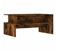 Berkfield Home Coffee Table Smoked Oak 90x55x42.5 cm Engineered Wood in Brown Berkfield Home Brown 90x55x42.5 cm