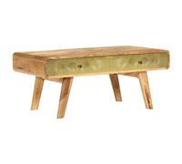 Berkfield Home Coffee Table Solid Mango Wood 90x50x40 cm in Brown | Size: 90 x 50 x 40 cm Berkfield Home Brown 90 x 50 x 40 cm