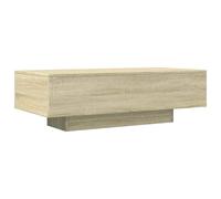Berkfield Home Coffee Table Sonoma Oak 100x49.5x31 cm Engineered Wood in Light Brown Berkfield Home Light Brown 100x49.5x31 cm