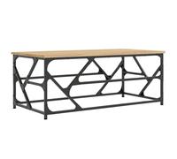 Berkfield Home Coffee Table Sonoma Oak 100x50x40 cm Engineered Wood in Brown | Size: 100 x 50 x 40 cm Berkfield Home Brown 100 x 50 x 40 cm