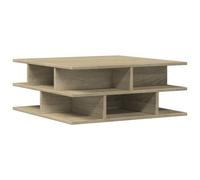 Berkfield Home Coffee Table Sonoma Oak 70x70x29 cm Engineered Wood in Light Tan | Size: 70 x 70 x 29 cm Berkfield Home Light Tan 70 x 70 x 29 cm