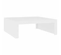 Berkfield Home Coffee Table White 100x100x35 cm Engineered Wood | Size: 100 x 100 x 35 cm Berkfield Home White 100 x 100 x 35 cm