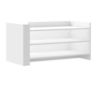 Berkfield Home Coffee Table White 100x50x50 cm Engineered Wood | Size: 100 x 50 x 50 cm Berkfield Home White 100 x 50 x 50 cm