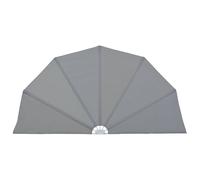 Berkfield Home Collapsible Terrace Side Awning Grey 200 cm Berkfield Home Grey