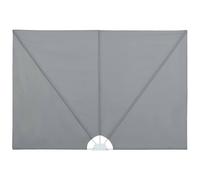 Berkfield Home Collapsible Terrace Side Awning Grey 400x200 cm Berkfield Home Grey 400x200 cm