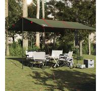 Berkfield Home Comfortable Camping Tarp Olive Green 451x420 cm Waterproof Berkfield Home Olive 451x420 cm