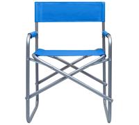 Berkfield Home Comfortable Director's Chairs 2 pcs Steel Blue Berkfield Home Blue
