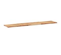 Berkfield Home Compact Floating Shelves 2 pcs 140x30x2 cm Oil Finished Solid Woo in Brown | Size: 140 x 30 x 2 cm Berkfield Home Brown 140 x 30 x 2 cm