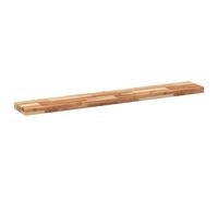 Berkfield Home Compact Floating Shelves 2 pcs 160x20x4 cm Oil Finished Solid Woo in Brown | Size: 160 x 20 x 4 cm Berkfield Home Brown 160 x 20 x 4 cm