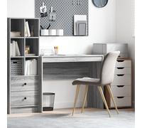 Berkfield Home Computer Desk Grey sonoma MDF 100 x 40 x 76 cm Simple Berkfield Home Grey 100 x 40 x 76 cm