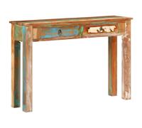Berkfield Home Console Table 110x30x75 cm Solid Wood Reclaimed in Brown | Size: 110 x 30 x 75 cm Berkfield Home Brown 110 x 30 x 75 cm