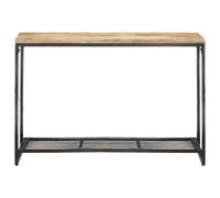 Berkfield Home Console Table 110x35x75 cm Solid Mango Wood in Brown | Size: 110 x 35 x 75 cm Berkfield Home Brown 110 x 35 x 75 cm