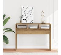 Berkfield Home Console Table Artisan Oak 105x30x80 cm Engineered Wood in Brown | Size: 105 x 30 x 80 cm Berkfield Home Brown 105 x 30 x 80 cm