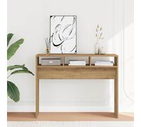 Berkfield Home Console Table Artisan Oak 105x30x80 cm Engineered Wood in Brown | Size: 105 x 30 x 80 cm Berkfield Home Brown 105 x 30 x 80 cm