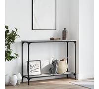 Berkfield Home Console Table Grey Sonoma 101x30.5x75 cm Engineered Wood Berkfield Home Grey 101x30.5x75 cm