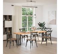 Berkfield Home Console Table Legs T-Shaped¬†2 pcs Anthracite 25x28x(72-73) cm Steel in Black Berkfield Home Black