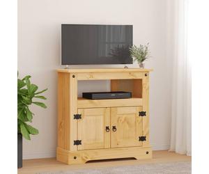 Berkfield Home Console Table Mexican Pine Corona Range 80x43x78 cm in Brown | Size: 80 x 43 x 78 cm Berkfield Home Brown 80 x 43 x 78 cm