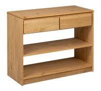 Berkfield Home Console Table SAUDA Oak 89.5x36.5x73 cm Solid Wood Pine in Brown Berkfield Home Brown 89.5x36.5x73 cm