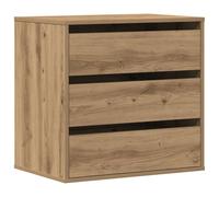 Berkfield Home Corner Chest of Drawers Artisian Oak 60x41x58 cm Engineered Wood in Brown | Size: 60 x 41 x 58 cm Berkfield Home Brown 60 x 41 x 58 cm