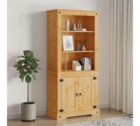 Berkfield Home Cupboard Mexican Pine Corona Range 80x40x170 cm in Brown | Size: 80 x 40 x 170 cm Berkfield Home Brown 80 x 40 x 170 cm