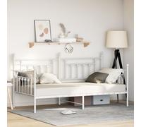 Berkfield Home Daybed Frame White 107x203 cm Steel Berkfield Home White 107x203 cm