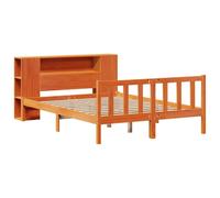 Berkfield Home Decorative Bookcase Bed without Mattress Wax Brown 140x200 cm Sol Berkfield Home Brown 140x200 cm