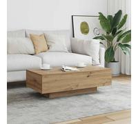Berkfield Home Decorative Coffee Table Artisan Oak 100x49.5x31 cm Engineered Wood in Brown Berkfield Home Brown 100x49.5x31 cm