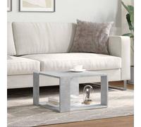 Berkfield Home Decorative Coffee Table Concrete Grey 51.5x51.5x30 cm Engineered Wood Berkfield Home Grey 51.5x51.5x30 cm
