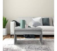 Berkfield Home Decorative Coffee Table Grey Sonoma 68x50x38 cm Engineered Wood | Size: 68 x 50 x 38 cm Berkfield Home Grey 68 x 50 x 38 cm