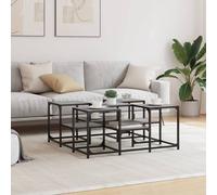 Berkfield Home Decorative Coffee Table Grey Sonoma 91x91x40 cm Engineered Wood | Size: 91 x 91 x 40 cm Berkfield Home Grey 91 x 91 x 40 cm