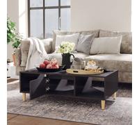 Berkfield Home Decorative Coffee Table High Gloss Grey 103.5x60x35 cm Engineered Wood Berkfield Home Grey 103.5x60x35 cm