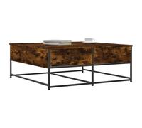 Berkfield Home Decorative Coffee Table Smoked Oak 100x99x40 cm Engineered Wood in Brown | Size: 100 x 99 x 40 cm Berkfield Home Brown 100 x 99 x 40 cm