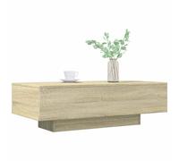 Berkfield Home Decorative Coffee Table Sonoma Oak 100x49.5x31 cm Engineered Wood in Light Brown Berkfield Home Light Brown 100x49.5x31 cm
