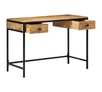Berkfield Home Desk 105x50x75 cm Solid Wood Mango in Brown | Size: 105 x 50 x 75 cm Berkfield Home Brown 105 x 50 x 75 cm