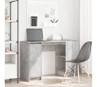 Berkfield Home Desk Concrete Grey 120x42x76 cm Engineered Wood | Size: 120 x 42 x 76 cm Berkfield Home Grey 120 x 42 x 76 cm