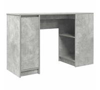 Berkfield Home Desk Concrete Grey 120x42x76 cm Engineered Wood | Size: 120 x 42 x 76 cm Berkfield Home Grey 120 x 42 x 76 cm