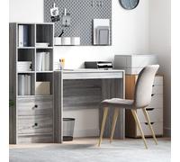 Berkfield Home Desk Grey Sonoma 80x50x76 cm Engineered wood | Size: 80 x 50 x 76 cm Berkfield Home Grey 80 x 50 x 76 cm