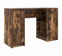 Berkfield Home Desk Smoked Oak 120x42x76 cm Engineered Wood in Brown | Size: 120 x 42 x 76 cm Berkfield Home Brown 120 x 42 x 76 cm