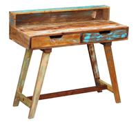 Berkfield Home Desk Solid Reclaimed Wood Berkfield Home Multicolor