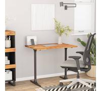 Berkfield Home Desk Top 100x60x2.5 cm Rectangular Solid Wood Acacia in Brown Berkfield Home Brown 100x60x2.5 cm