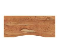 Berkfield Home Desk Top 110x50x2.5 cm Rectangular Solid Wood Acacia in Brown Berkfield Home Brown 110x50x2.5 cm