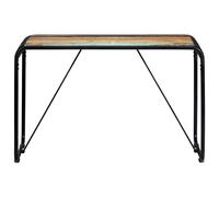 Berkfield Home Dining Table 118x60x76 cm Solid Reclaimed Wood | Size: 118 x 60 x 76 cm Berkfield Home Multicolor 118 x 60 x 76 cm