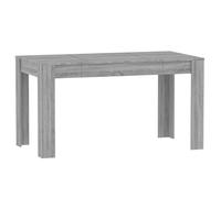 Berkfield Home Dining Table Grey Sonoma 140x74.5x76 cm Engineered Wood Berkfield Home Grey 140x74.5x76 cm